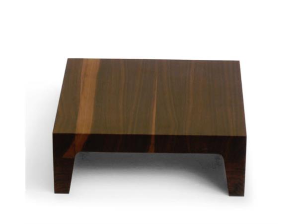 Rustic buffetblokk M 325x325x115mm Heltre valnøtt - Næringsmiddelgodkjent